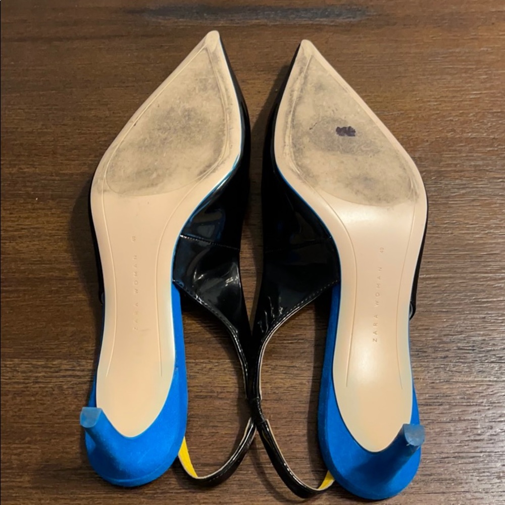 Zara black flats Size 10/40 - Picture 5 of 9